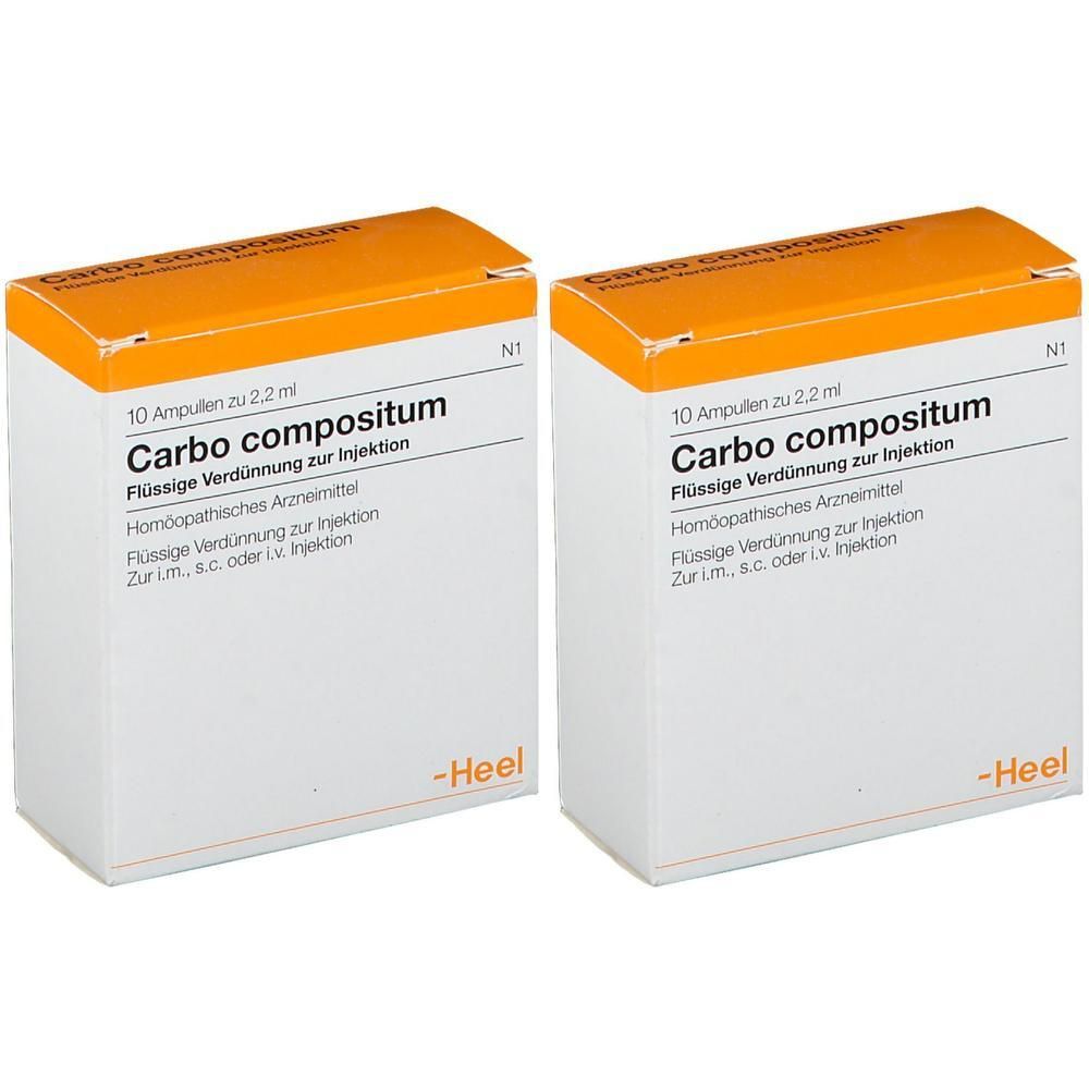 Carbo Compositum Ampullen 2x 2x10 St