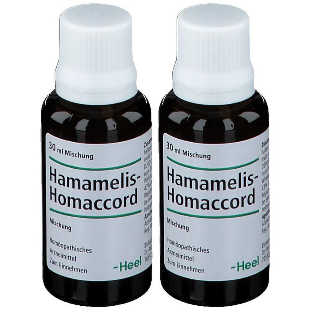 Hamamelis Homaccord Tropfen 2x 2x30 ml
