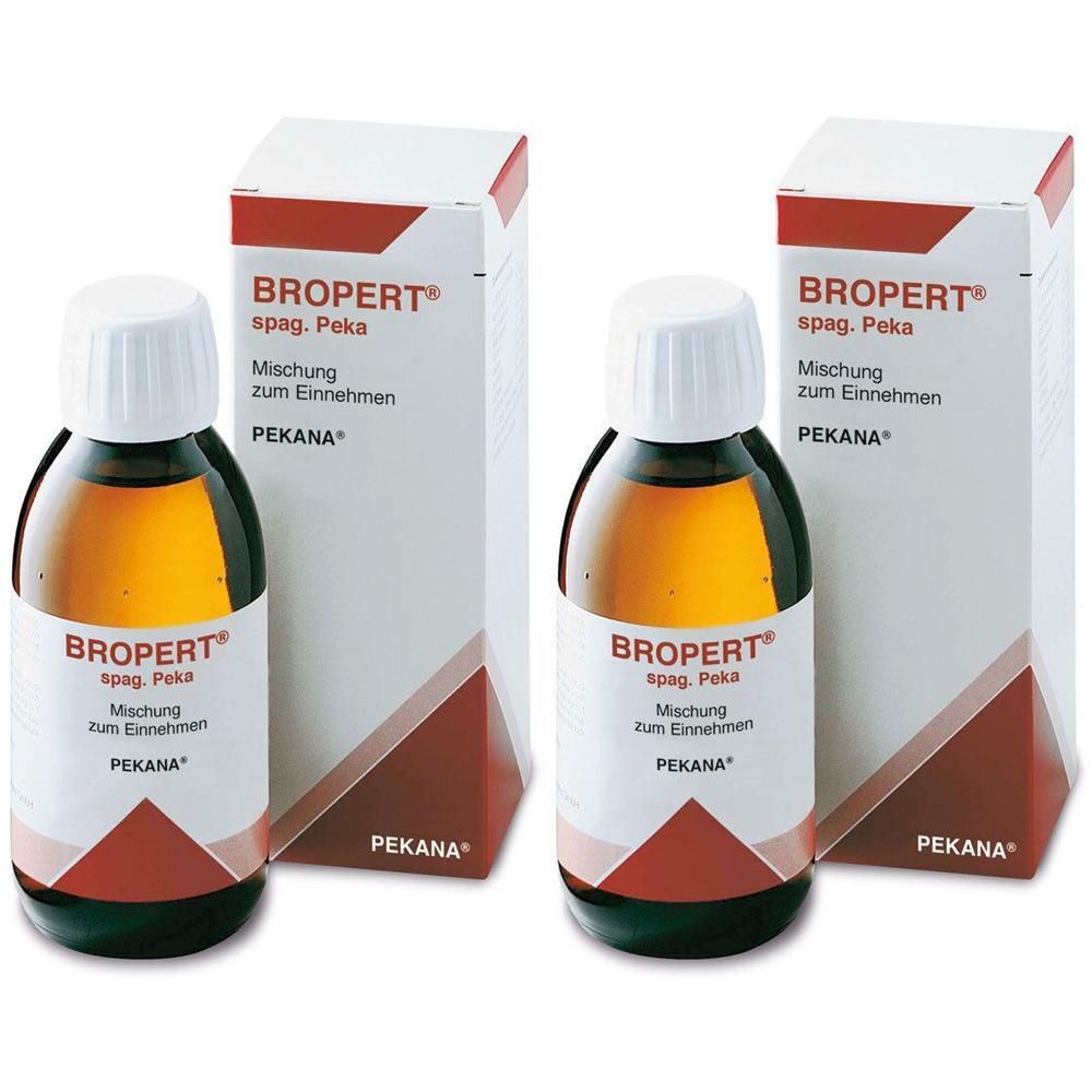 Bropert spag.Peka Tropfen 2x 2x125 ml Saft