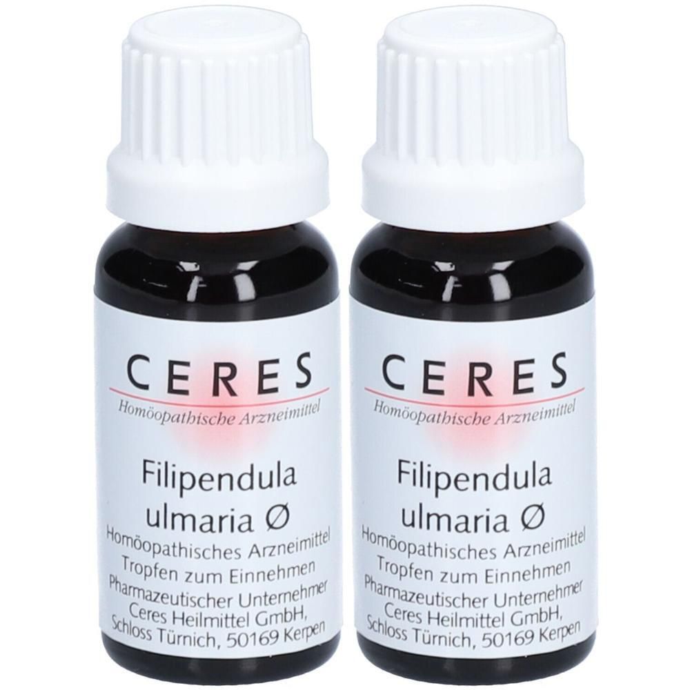 Ceres Filipendula ulmaria Urtinktur 2x 2x20 ml Tropfen