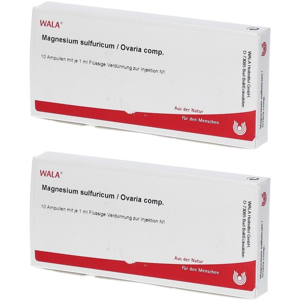 Magnesium SULFURICUM/Ovaria comp.Ampullen 2x 2x10x1 ml Ampullen