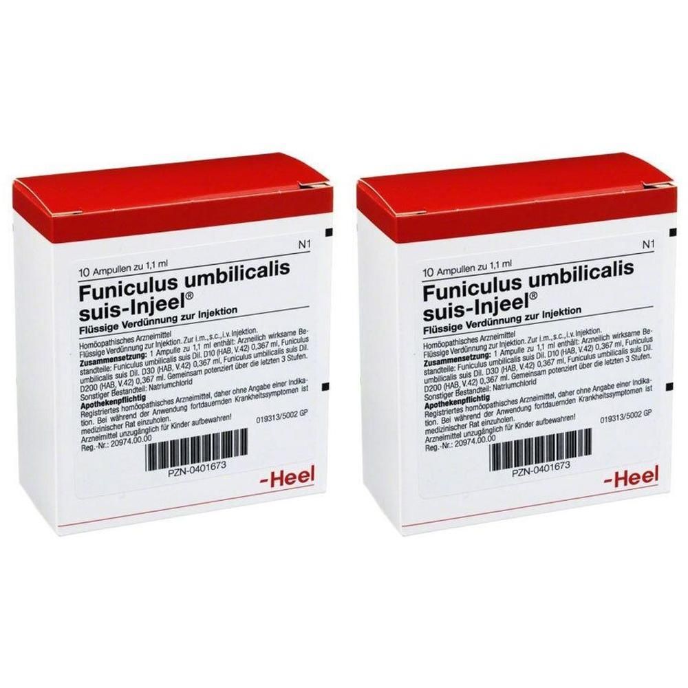Funiculus Umbilicalis suis Injeel Ampullen 2x 2x10 St