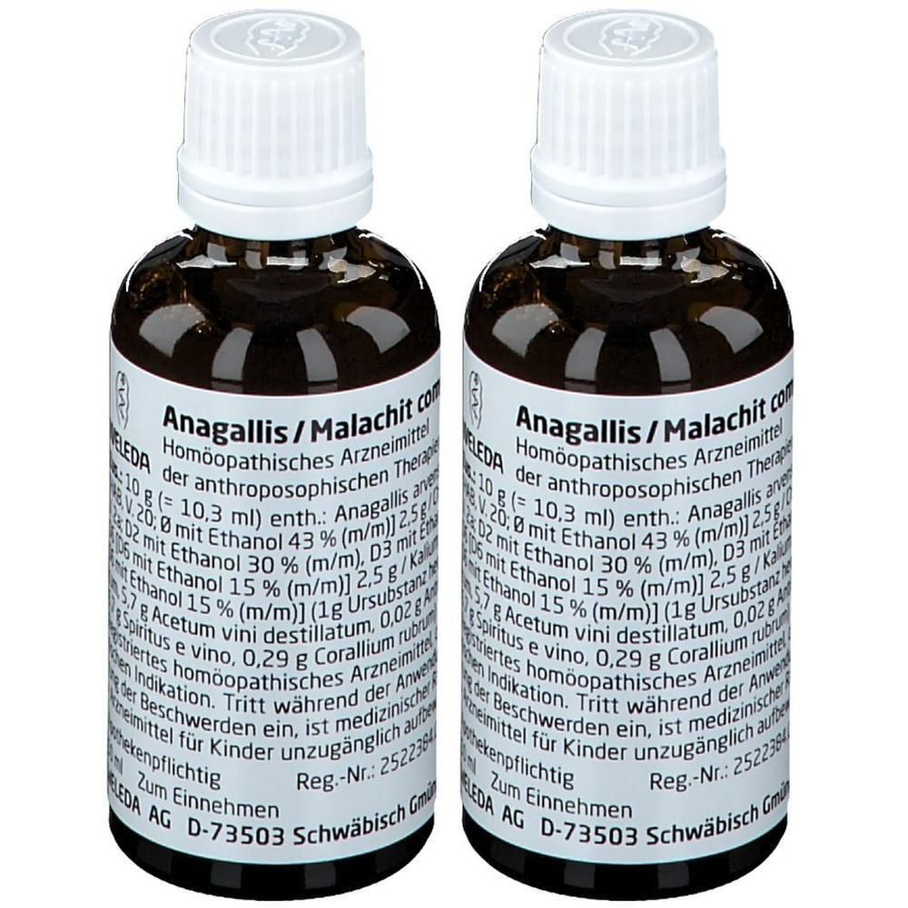 Anagallis/Malachit comp.Mischung 2x 2x50 ml Mischung