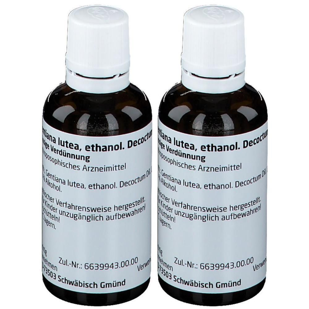 Gentiana Lutea D 1 Dilution 2x 2x50 ml