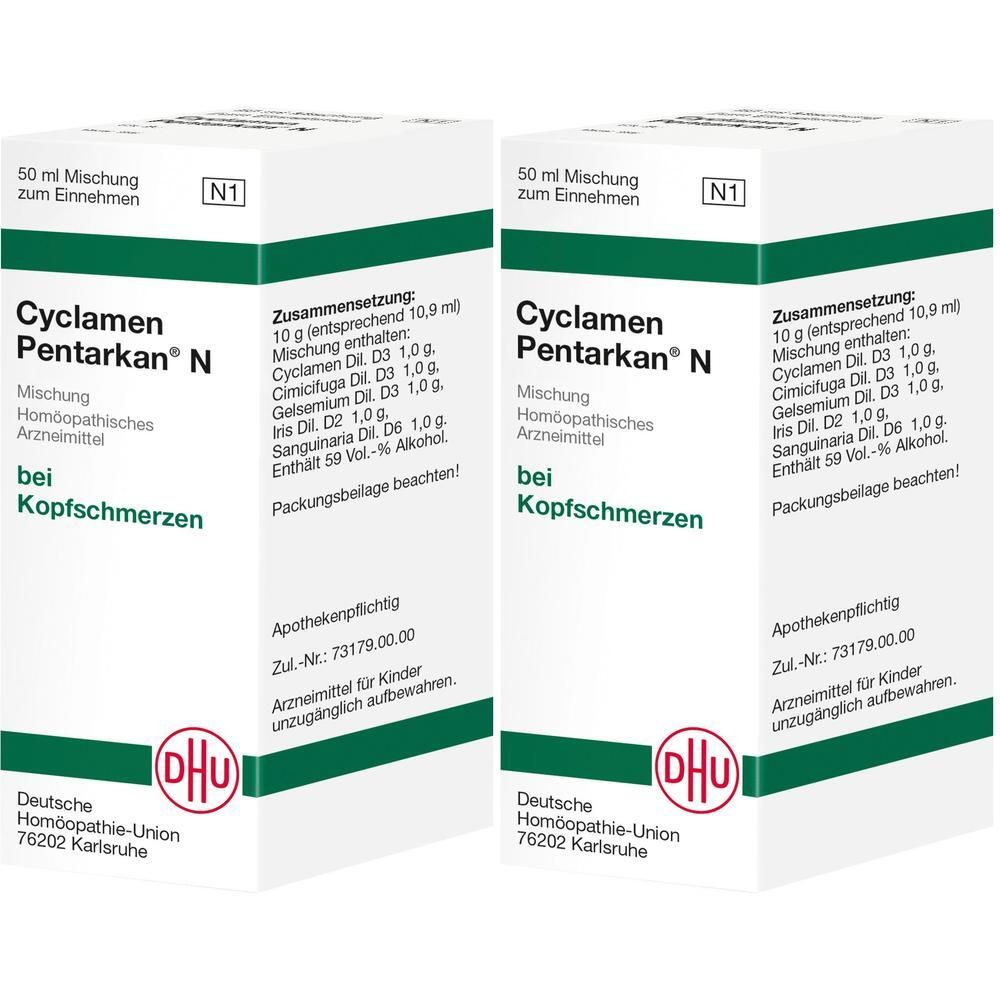 Cyclamen Pentarkan N Mischung 2x 2x50 ml