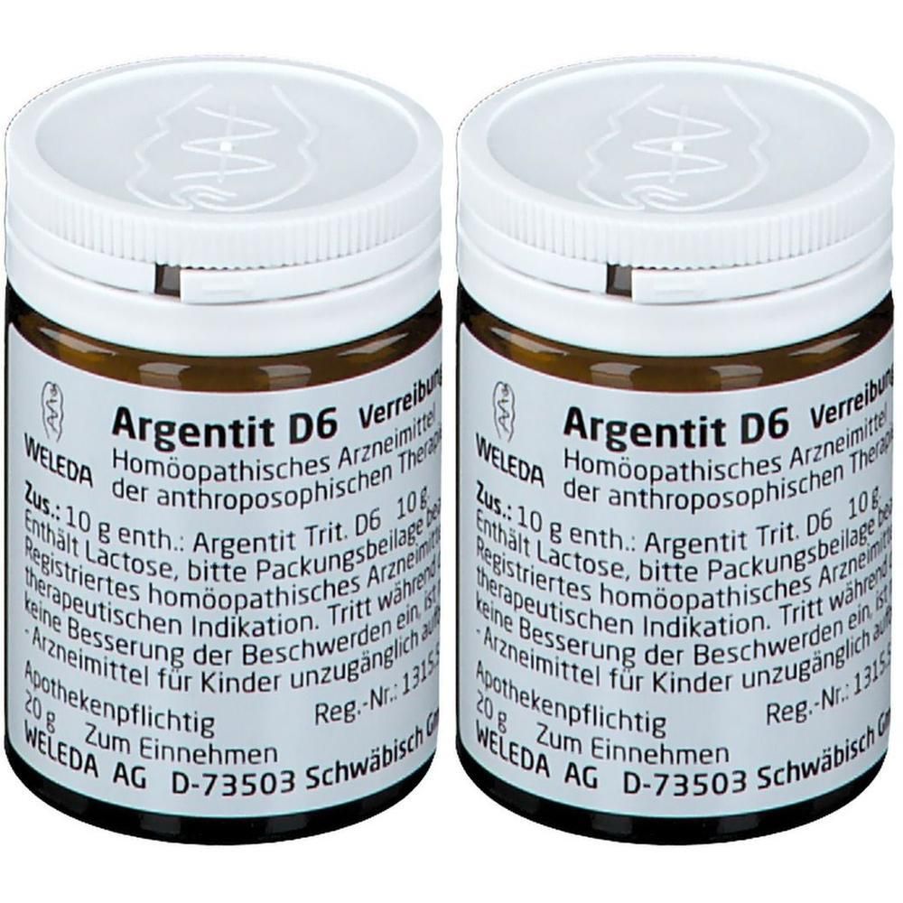 Argentit D 6 Trituration 2x 2x20 g