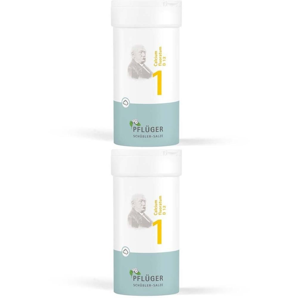 Biochemie Pflüger 1 Calcium fluoratum D 12 Pulver 2x 2x100 g