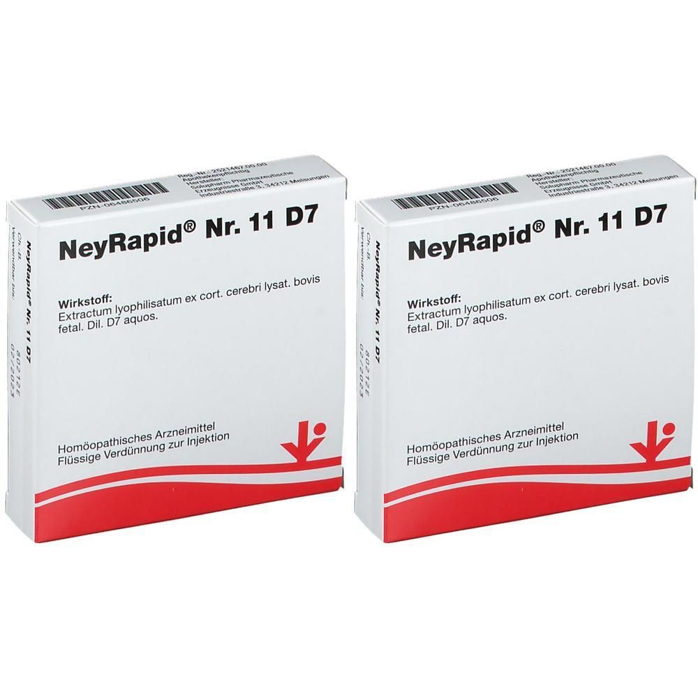 Neyrapid Nr.11 D 7 Ampullen 2x 2x5x2 ml