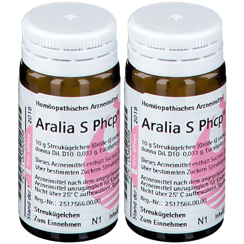 Aralia S Phcp Globuli 2x 2x20 g
