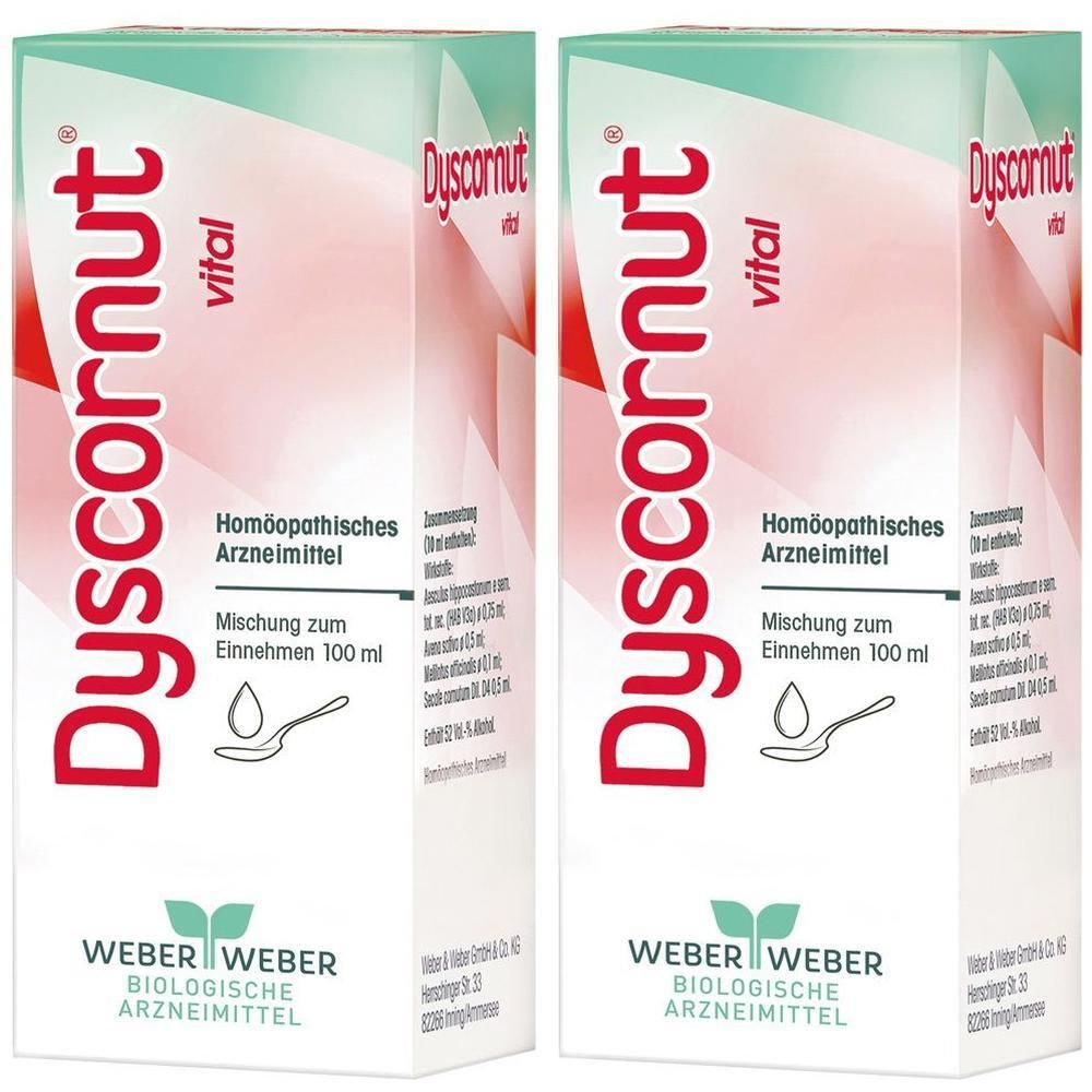 Dyscornut vital Mischung 2x 2x100 ml