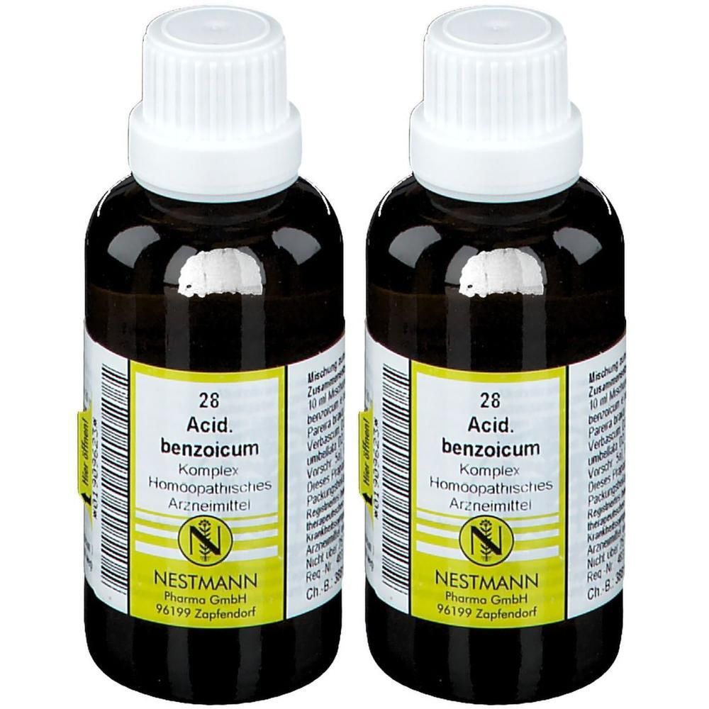 Acidum Benzoicum Komplex Nr.28 Dilution 2x 2x50 ml