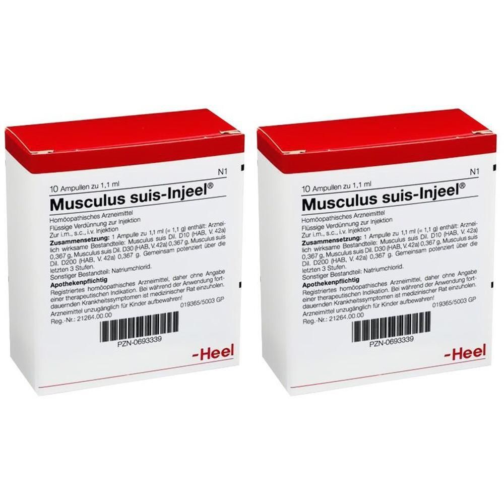 Musculus Suis Injeel Ampullen 2x 2x10 St