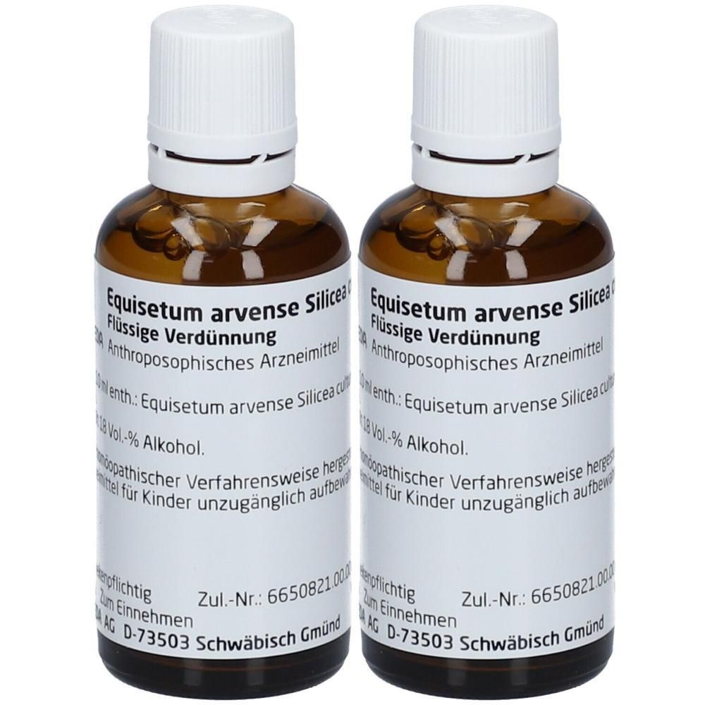 Equisetum Arvense Silicea cultum D 2 Dilution 2x 2x50 ml
