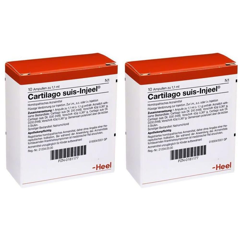Cartilago suis Injeel forte Ampullen 2x 2x10 St