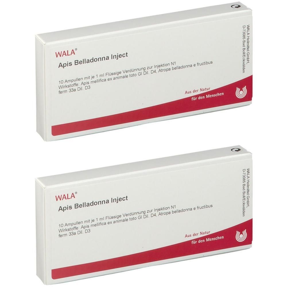 Apis Belladonna Inject Ampullen 2x 2x10x1 ml