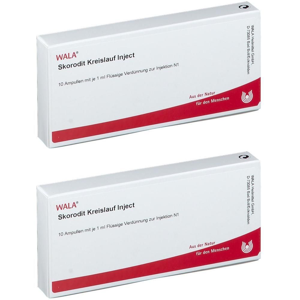 Skorodit Kreislauf Inject Ampullen 2x 2x10x1 ml