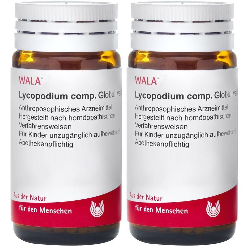 Lycopodium COMP.Globuli 2x 2x20 g Globuli