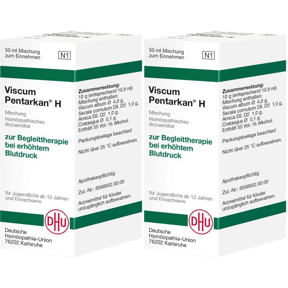 Viscum Pentarkan H Mischung 2x 2x50 ml