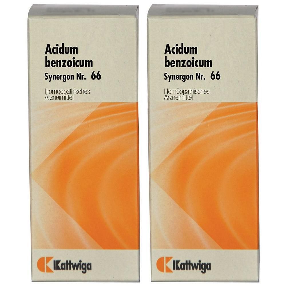 Synergon Komplex 66 Acidum benzoicum Tropfen 2x 2x50 ml