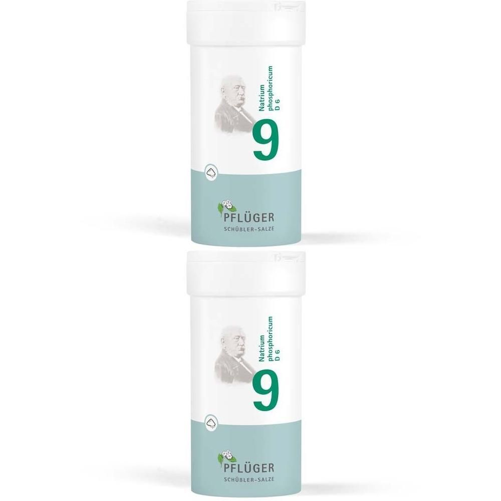 Biochemie Pflüger 9 Natrium phosphoricum D 6 Pulv. 2x 2x100 g Pulver