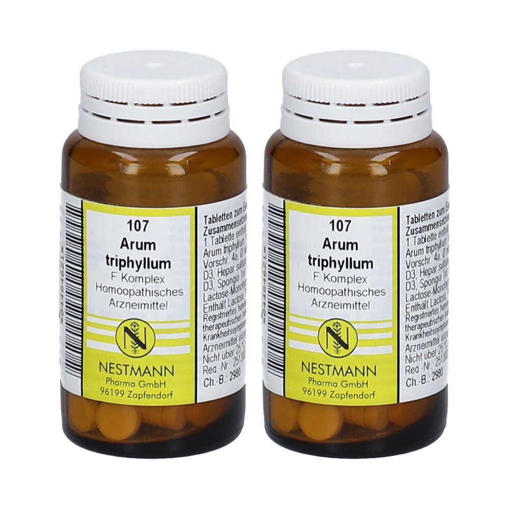 Arum Triphyllum F Komplex Nr.107 Tabletten 2x 2x120 St