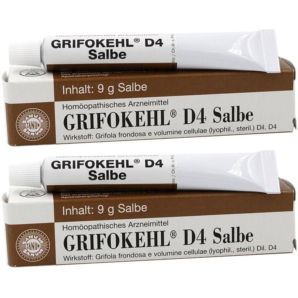 Grifokehl D 4 Salbe 2x 2x9 g