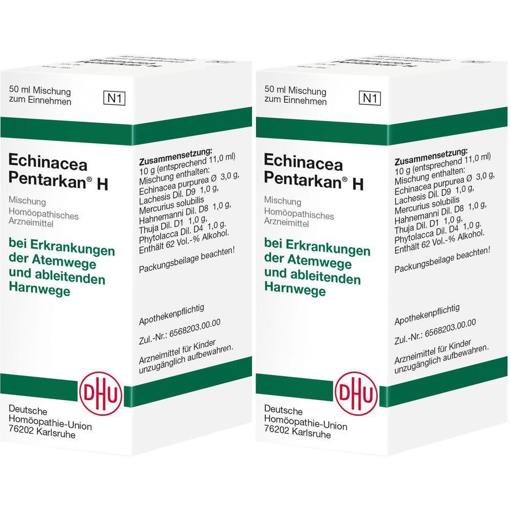 Echinacea Pentarkan H Mischung 2x 2x50 ml