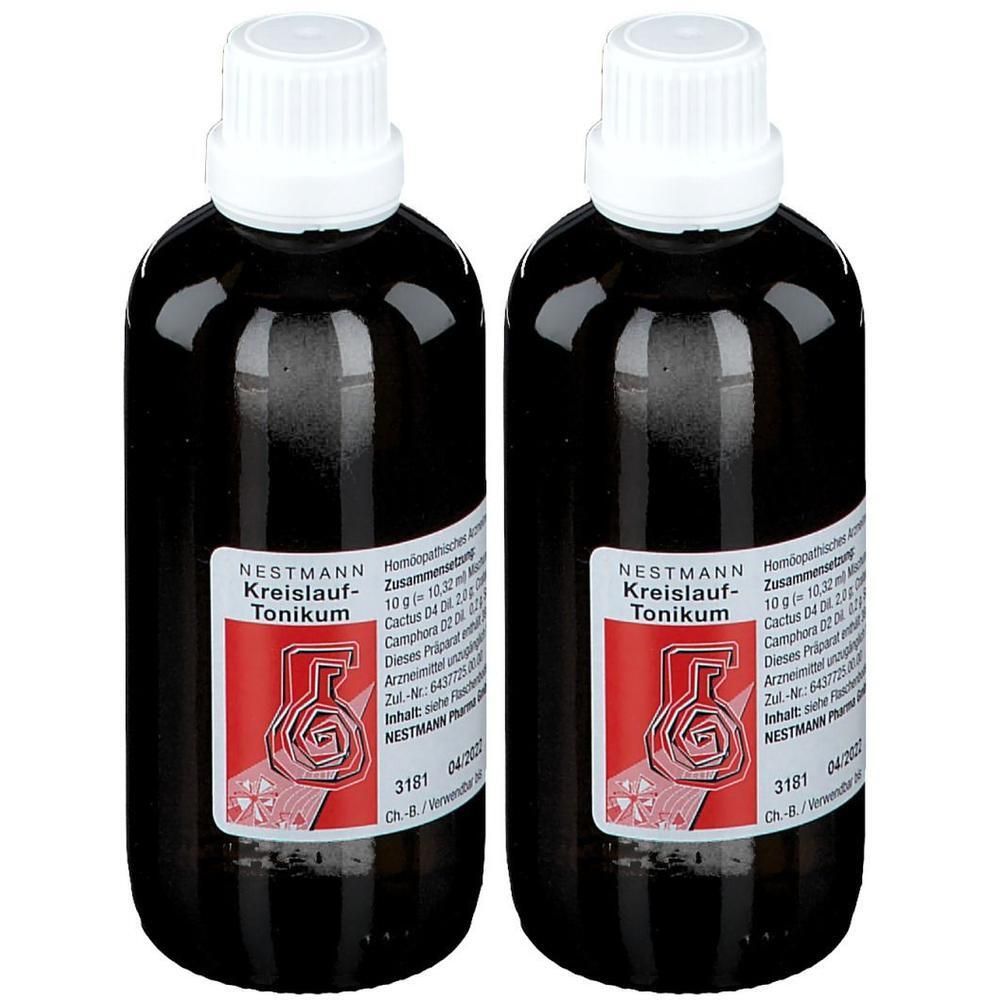 Kreislauf Tonikum Nestmann 2x 2x100 ml Tropfen
