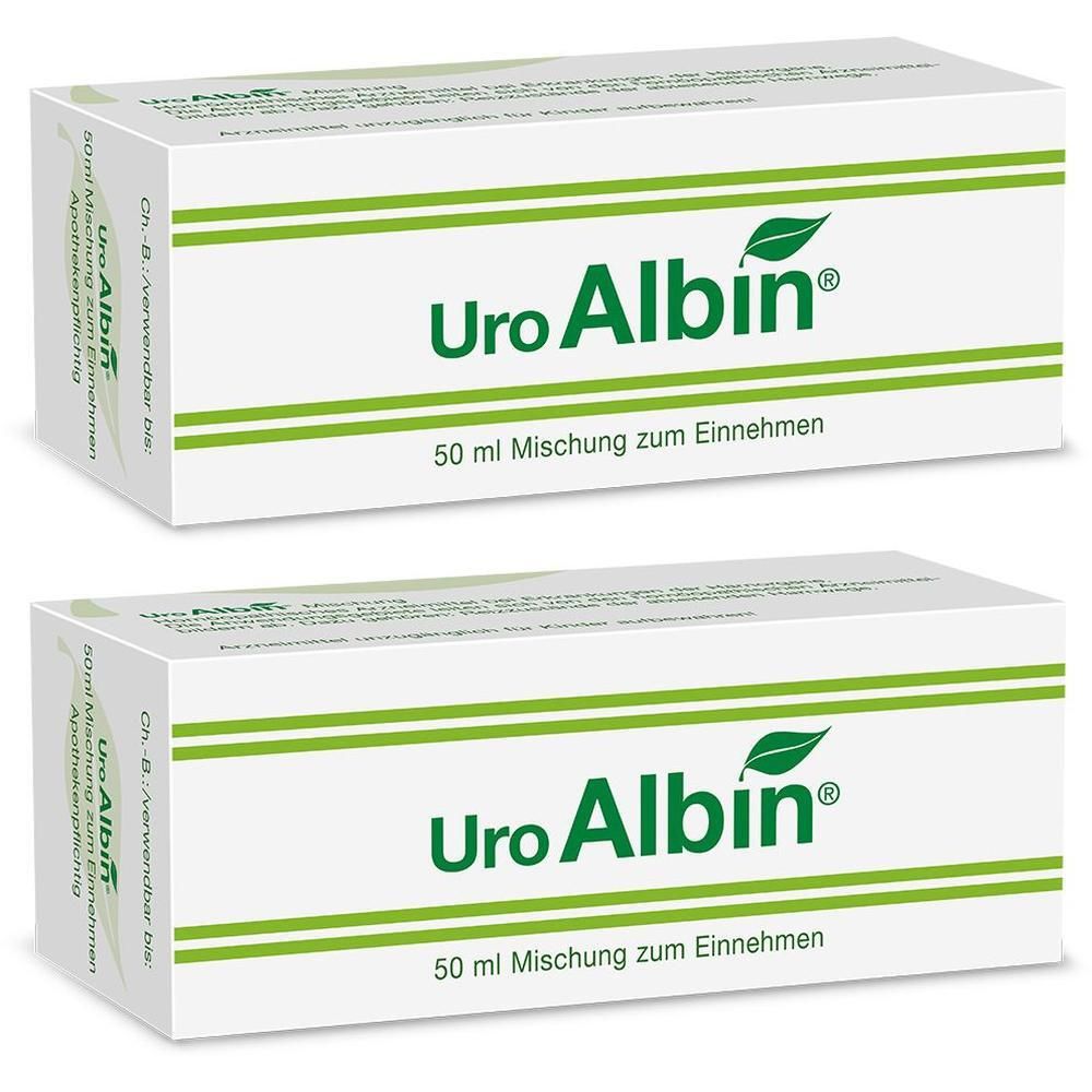 URO Albin Tropfen zum Einnehmen 2x 2x50 ml