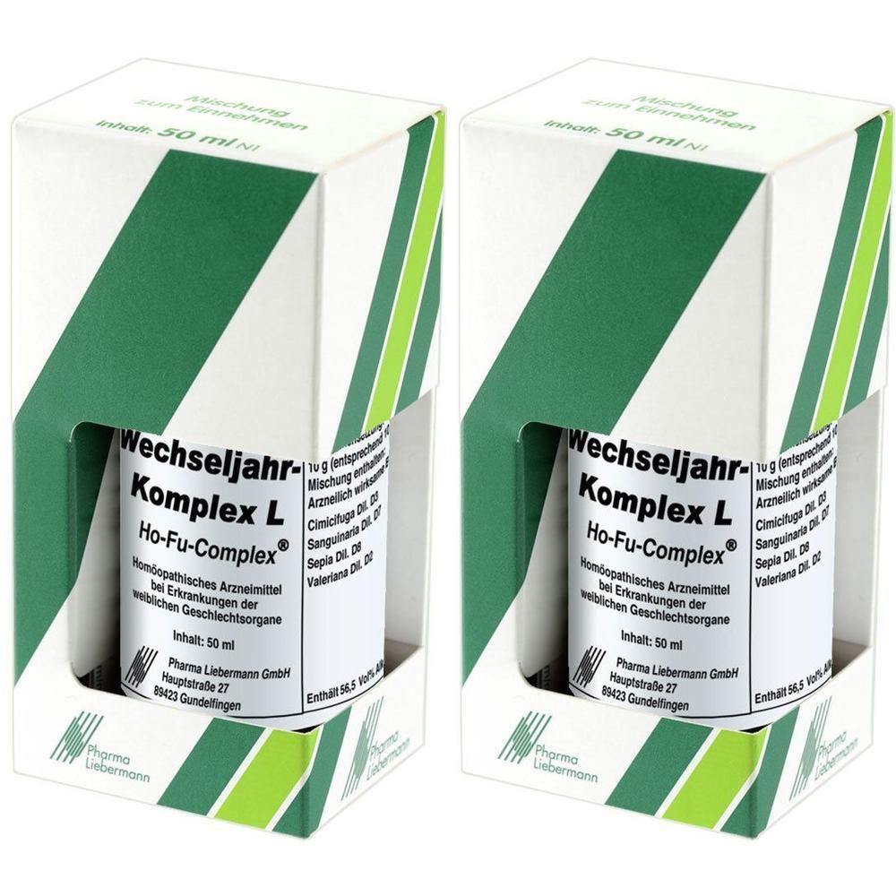 Wechseljahr Komplex L Ho-Fu-Complex Tropfen 2x 2x50 ml