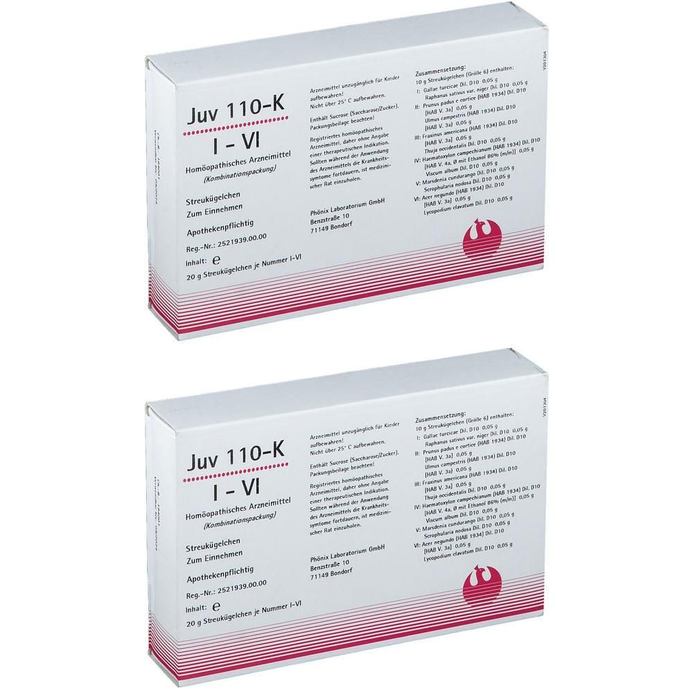 JUV 110 K I-Vi Globuli 2x 2x6x20 g