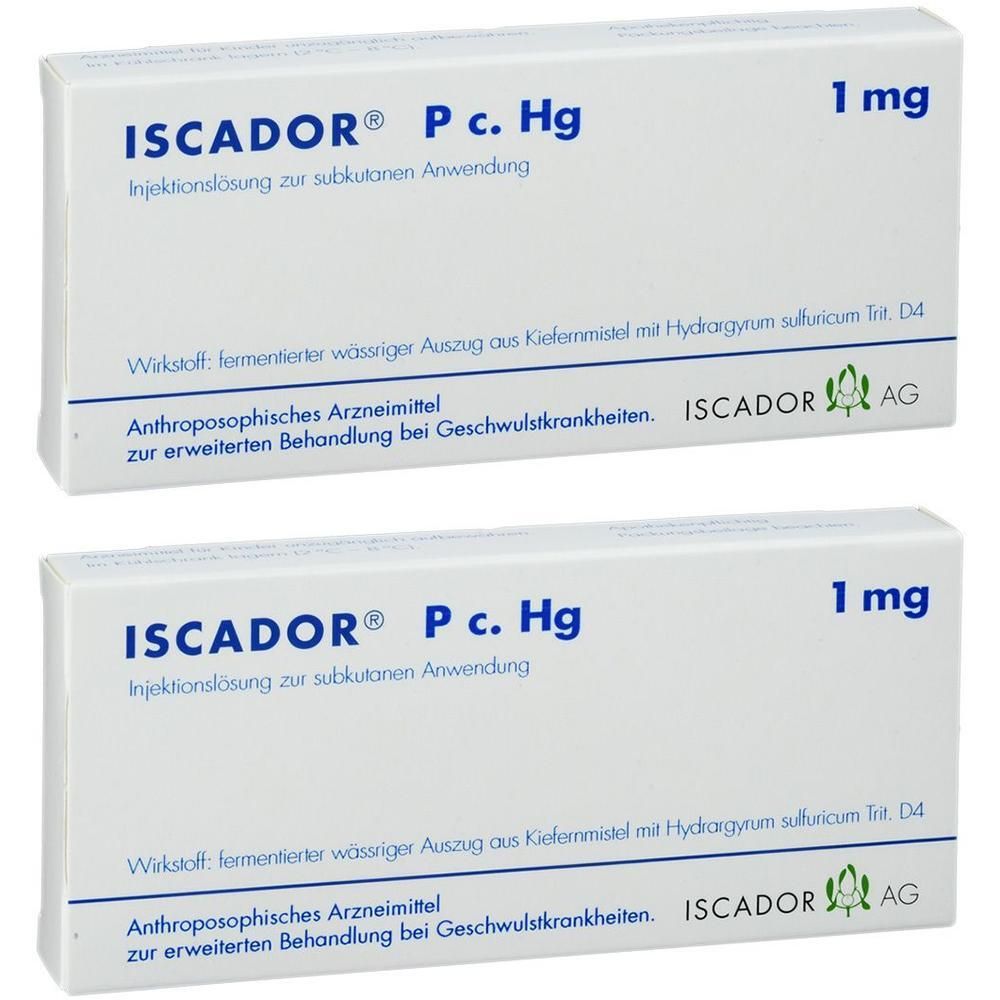 Iscador P c.Hg 1 mg Injektionslösung 2x 2x7x1 ml