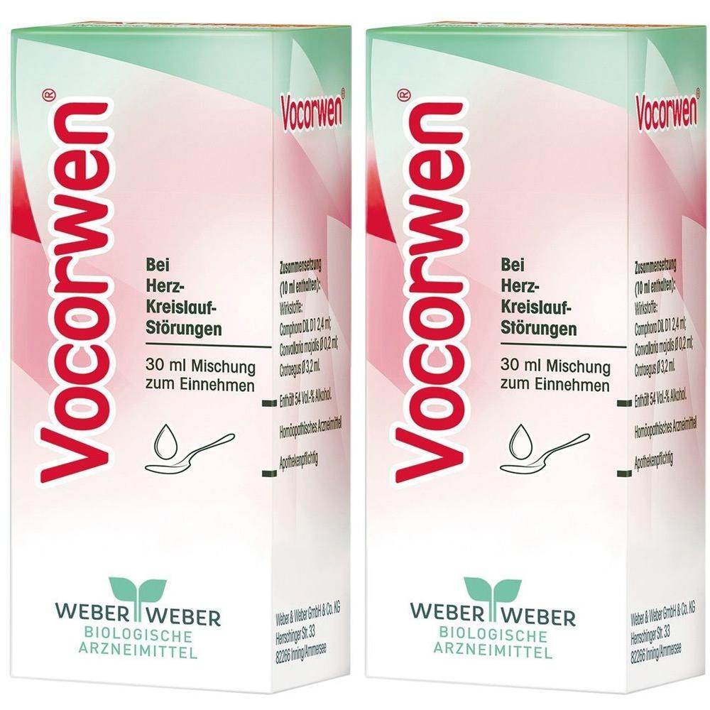 Vocorwen Mischung 2x 2x30 ml