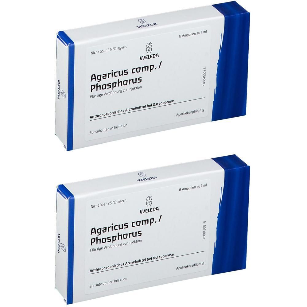 Agaricus COMP./Phosphorus Ampullen 2x 2x8x1 ml