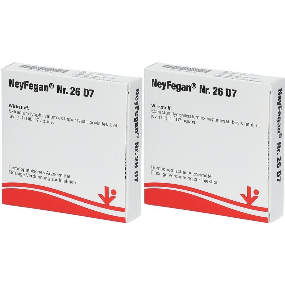 Neyfegan Nr.26 D 7 Ampullen 2x 2x5x2 ml