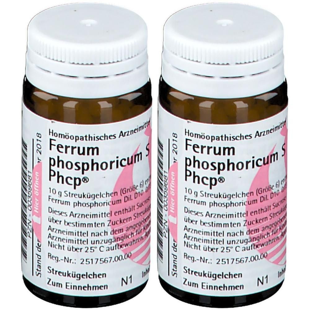 Ferrum Phosphoricum S Phcp Globuli 2x 2x20 g