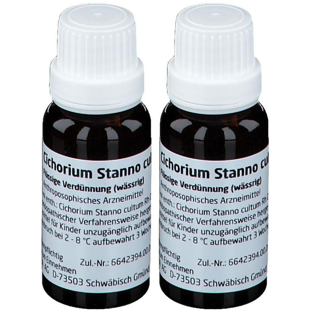 Cichorium Stanno cultum Rh D 3 Dilution 2x 2x20 ml