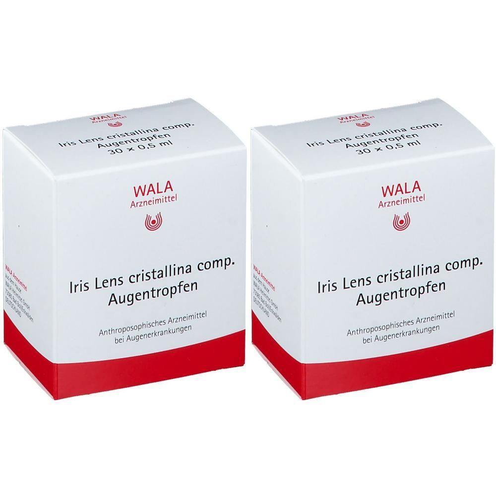 Iris Lens cristallina comp.Augentropfen 2x 2x30x0,5 ml Augentropfen