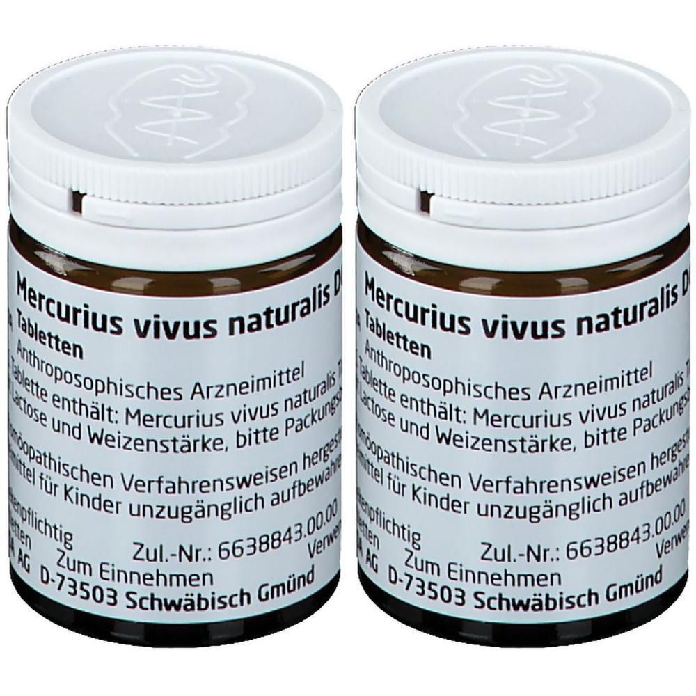 Mercurius Vivus Naturalis D 6 Tabletten 2x 2x80 St