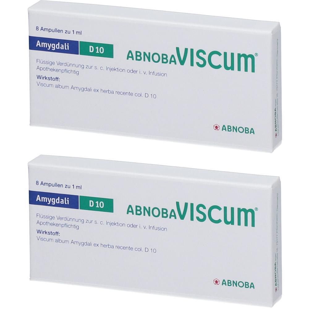Abnobaviscum Amygdali D 10 Ampullen 2x 2x8 St