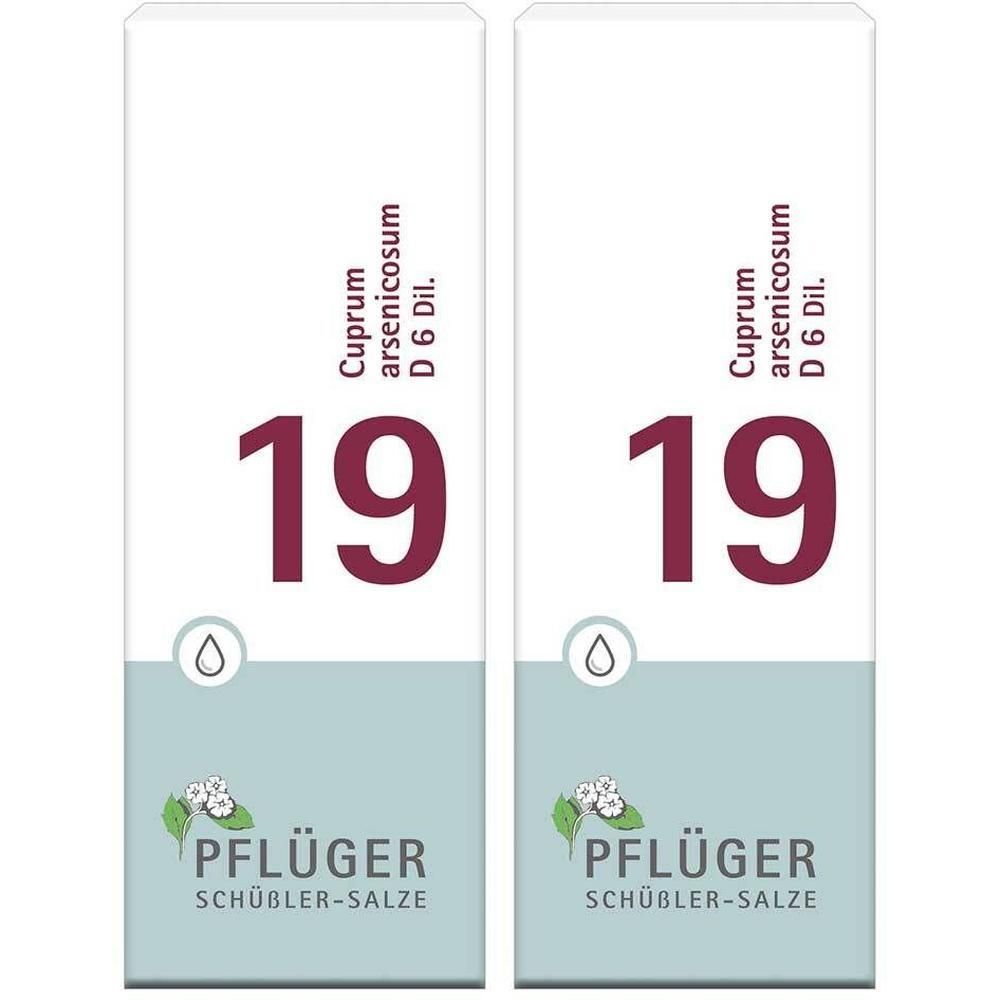Biochemie Pflüger 19 Cuprum arsenicosum D 6 Tropf. 2x 2x30 ml Tropfen