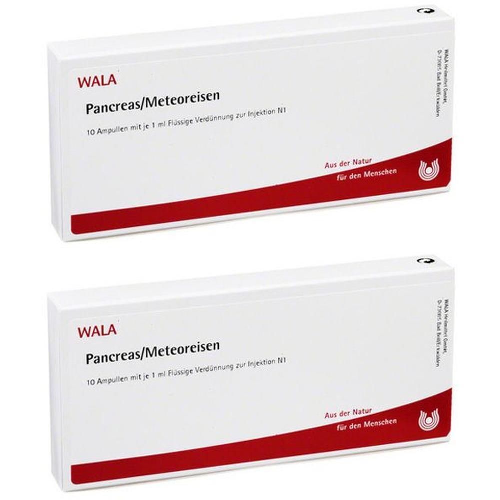 Pancreas/Meteoreisen Ampullen 2x 2x10x1 ml