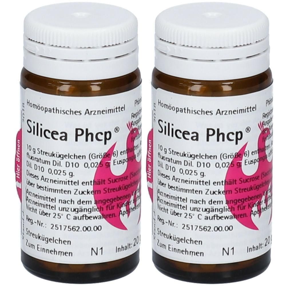 Silicea Phcp Globuli 2x 2x20 g