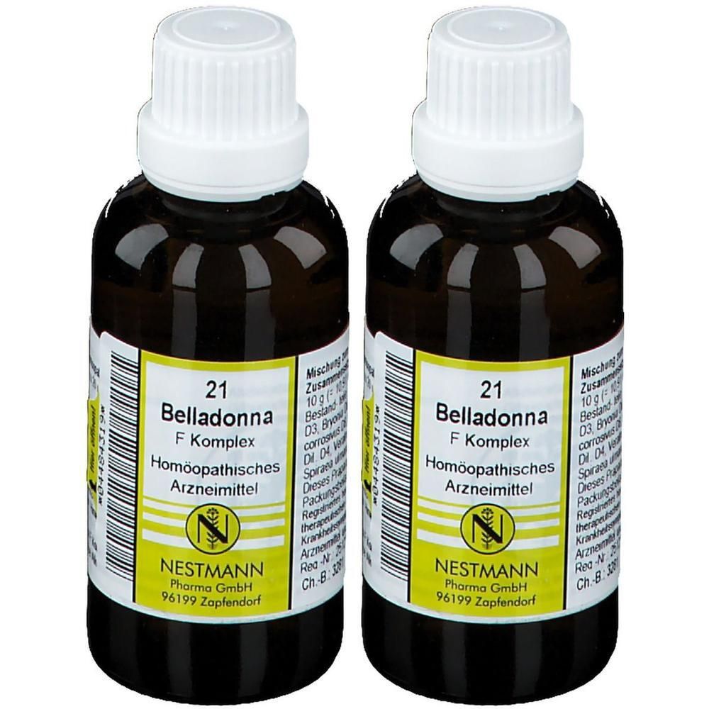 Belladonna F Komplex Nr.21 Dilution 2x 2x50 ml