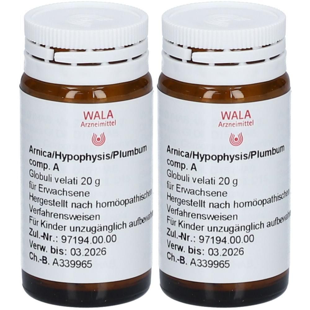 Arnica/Hypophysis/Plumbum comp.A Globuli 2x 2x20 g