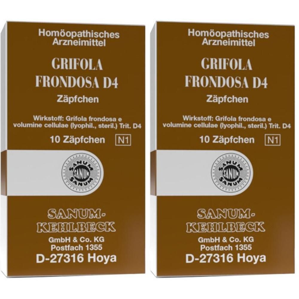 Grifokehl D 4 Zäpfchen 2x 2x10 St Suppositorien