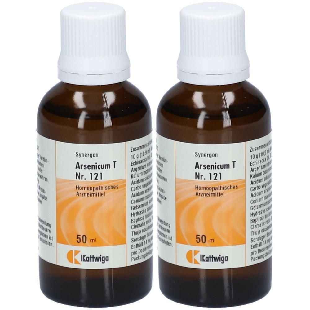Synergon Komplex 121 Arsenicum T Tropfen 2x 2x50 ml