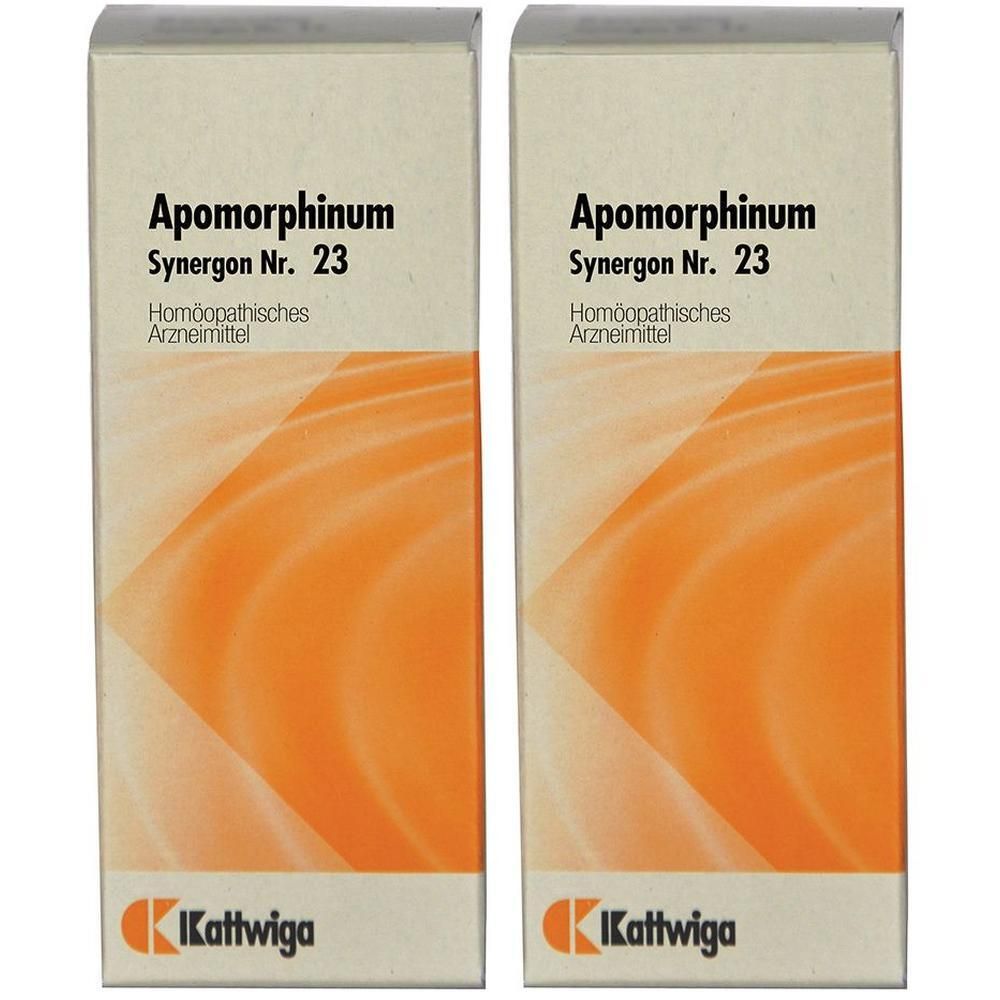 Synergon Komplex 23 Apomorphinum N Tropfen 2x 2x50 ml