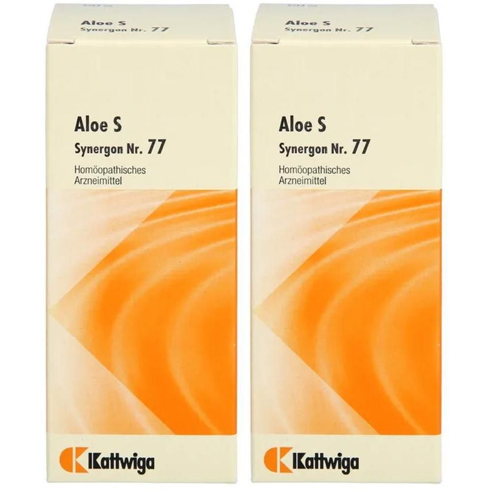 Synergon Komplex 77 Aloe S Tropfen 2x 2x50 ml