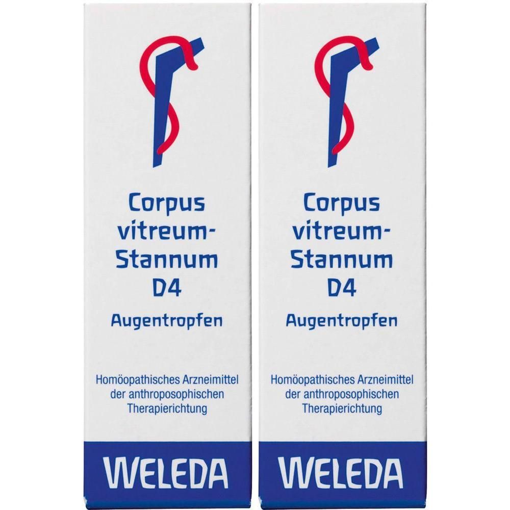 Corpus Vitreum Stannum D 4 Augentropfen 2x 2x10 ml